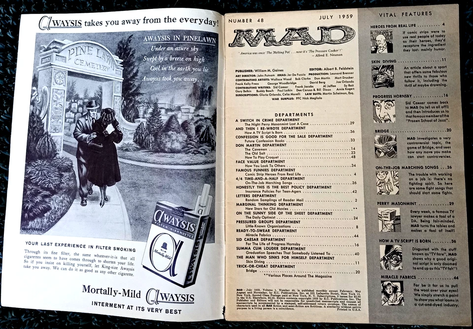 3-MAD Magazines: #48, #74, #77! 1959-1963! WAY BETTER THAN READERS! $0.99 Start! - Image 4 of 4