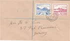 Jersey Registered FDC to Mrs Lion, Val Plaisant, Jersey - 29 JU 43 JERSEY CDS's