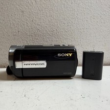 Sony Handycam DCR-SX85 Black Silver 1080p Anti-Shake 3" LCD Screen Camcorder