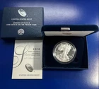 2016-W 30th Anniversary Lettered Edge American Silver Eagle Proof OGP with COA
