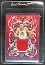 2023-24 Panini Court Kings Alperen Sengun Art Nouveau Jersey #AN-SEN Rockets