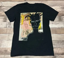 Basquiat Shirt Small Black Jean Michel Artist Neo Expressionism Artwork Crown