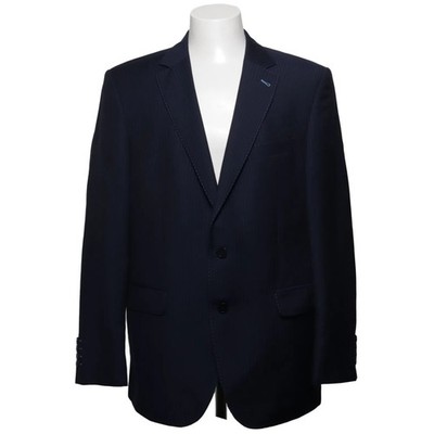 Digel, Blazer, Größe: 52, 130033, Blau, Viskose/Wolle, Nadelstreifen #z8o