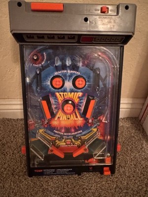 TOMY Atomic Pinball Black Version   Rare