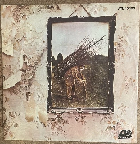 LED Zeppelin 7 45 Misty Mountain Hop Black Dog German Pressing