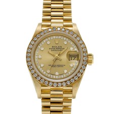 ROLEX Datejust 69138G Case Size 26 x 26 mm Ladies Used Watch #10186