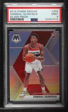 2019-20 Panini Mosaic Rookies Silver Prizm Admiral Schofield #202 PSA 9 MINT un2