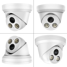 4K 8MP Full Color Dome Vikylin IP Camera Mic POE CCTV 2.8MM Home Security