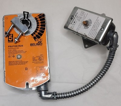 Belimo Ruskin FSLF120 RUS Spring Return Actuator With EFL-165 Fuse Link