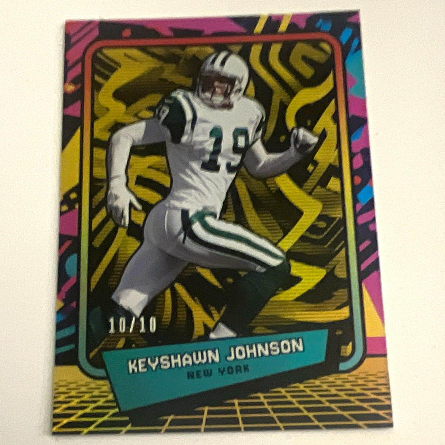 Panini 2026 Decades 90s Pop Culture Keyshawn Johnson Jets #58 /10