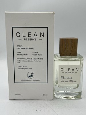 Clean Reserve Rain (Reserve Blend) EDP 3.4 oz. 100 Ml New Open Box *See Details*