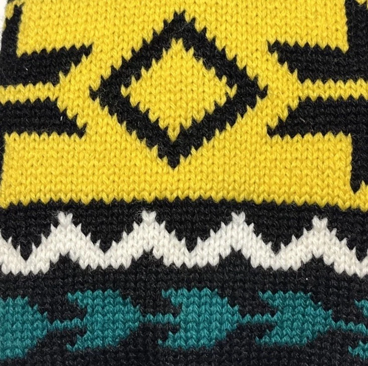 Polo Ralph Lauren 100% шерсти носки женщин 9-11 колена Tribal печати тяжелый ботинок - Изображение 4 из 4