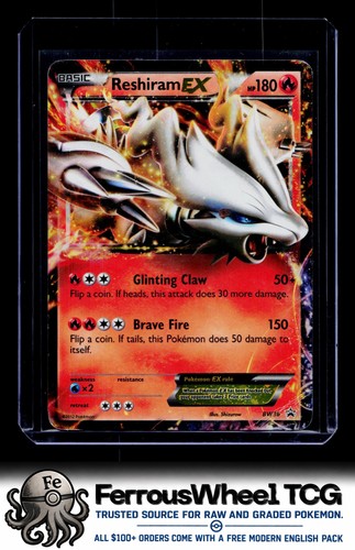 Reshiram EX BW36 - Black and White Promos - (HP-/DMG)