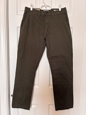 NWT Goodfellow  Co Every Wear Athletic Fit Chino Pants Green Size 30 x 30 New 