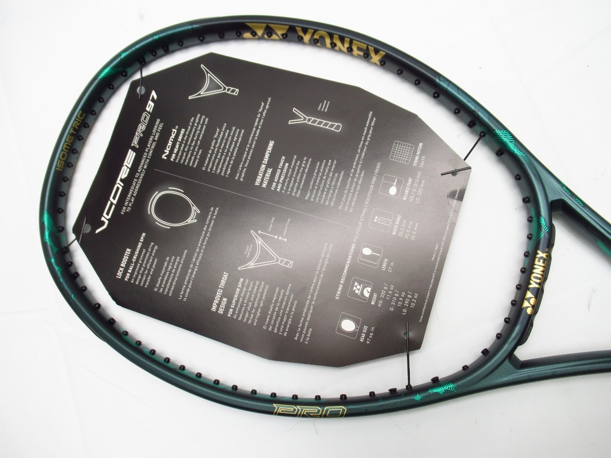 NOS* 2020 YONEX VCORE PRO 97 (330g) TENNIS RACQUET (4 1/8) FROM A