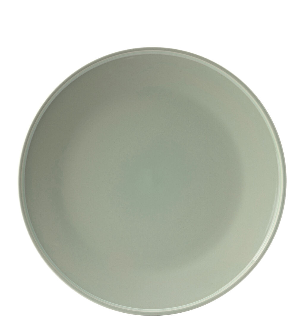 Core Mint Porcelain Style Serving Plate Unique Tableware 10.5"" (27Cm) Box Of 6