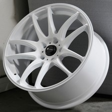 18x8.5 White Wheel Vors Tr4 5x114.3 35 1 73.1