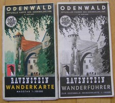 RAVENSTEIN WANDERKARTE ODENWALD + WANDERFÜHR...