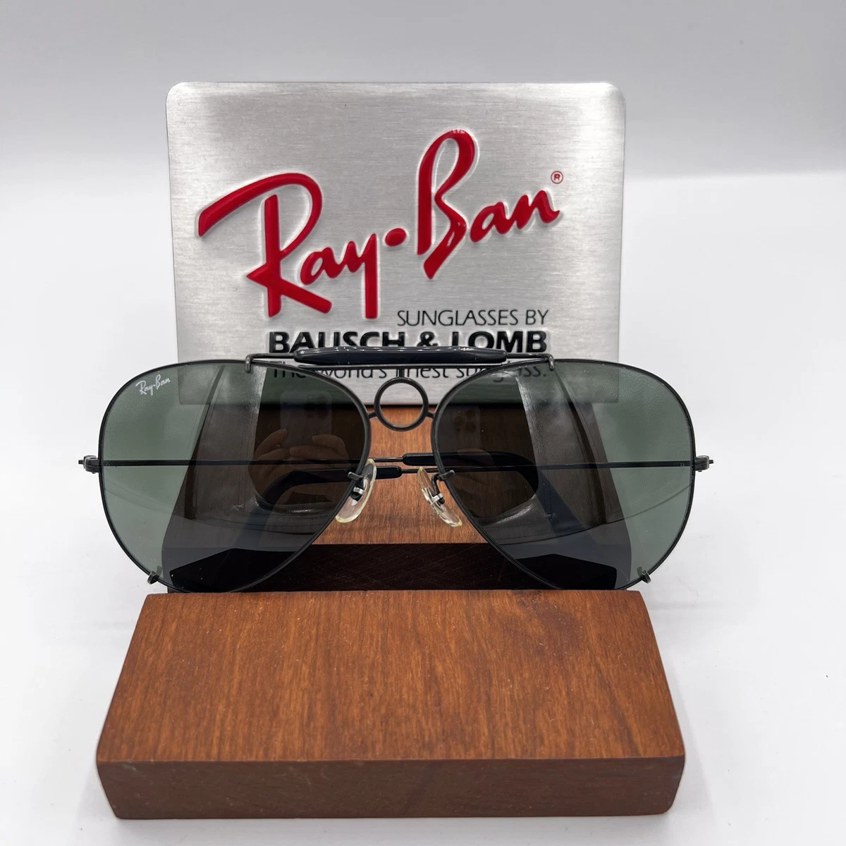 【レア】B&L Rayban Shooter vintage Ray Ban B L Shooter Indiana Vintage Sunglasses for sale | eBay