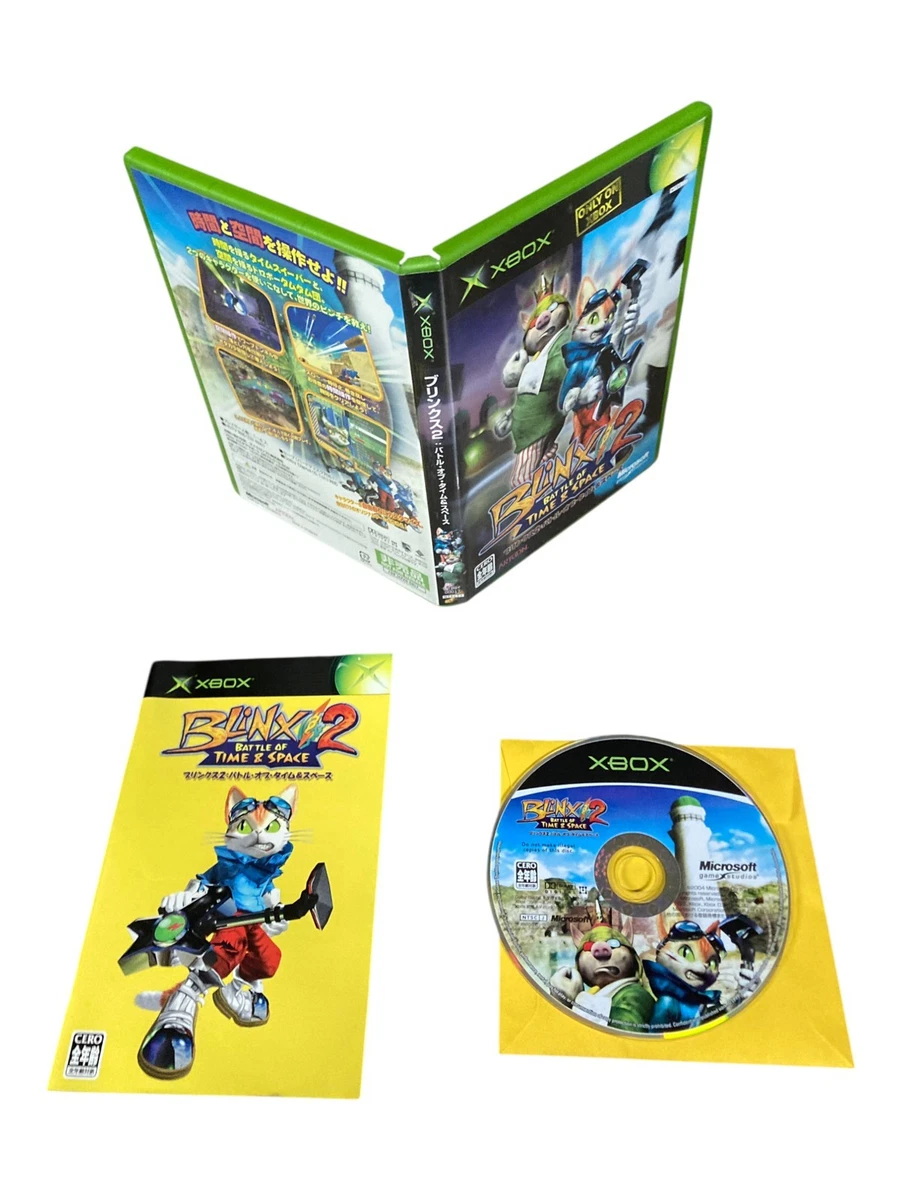 Microsoft Xbox Blinx 2: Masters of Time & Space Video Games for