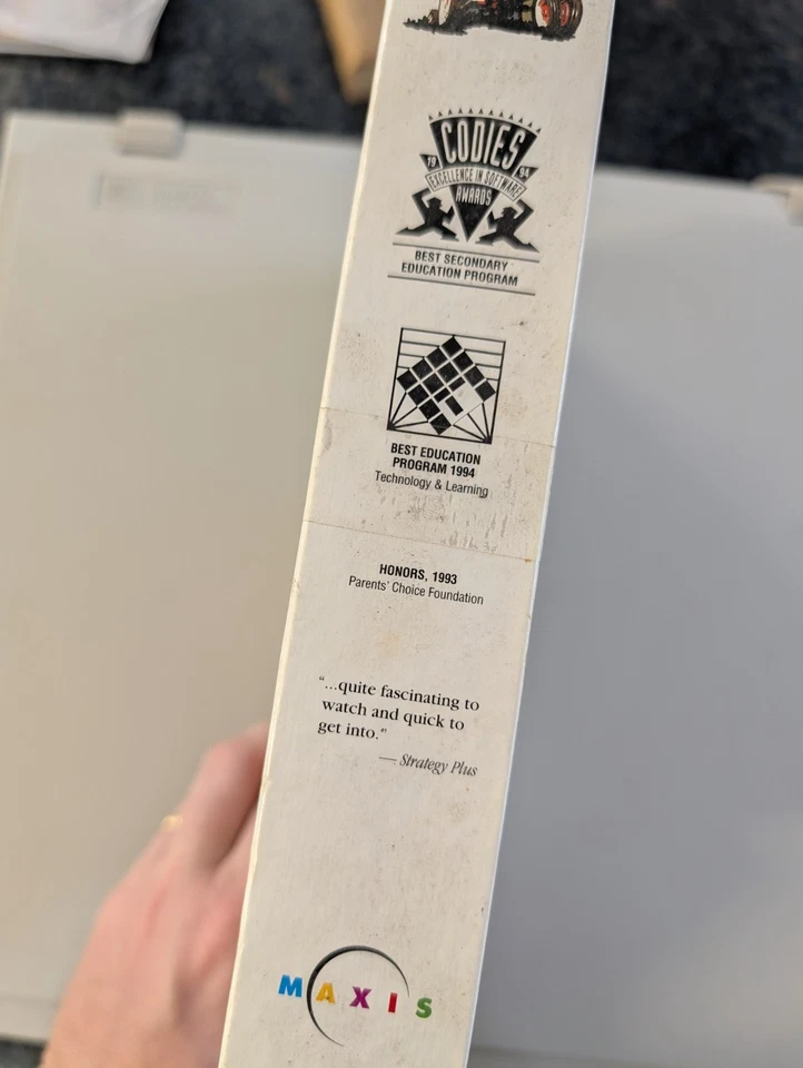 SimFarm: SimCity's Country Cousin, Maxis 1993, Big Box, Complete IBM PC DOS CIB - Image 4 of 4