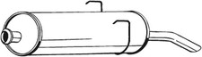 Pot d'échappement Peugeot 405
