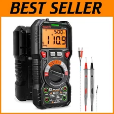 Versatile Auto-Ranging Digital Multimeter with 6000 Counts - Battery Powered