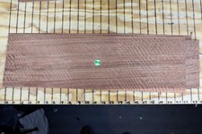 3 SHEETS OF DARK EXOTIC WOOD VENEER 22" X 7" EACH -  3 Sq Ft TOTAL-LOT 514