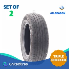 Set of (2) Used 225/65R17 Advanta ER-800 102H - 7.5/32