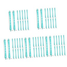 60 Pcs Hair Curler Rods for Women - Medium Size 3.54X1.18 Inches Plastic Perm...