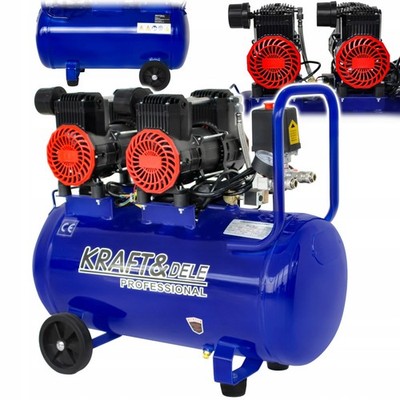 Ölfreier Kompressor 50L 230V 3000W 8bar 475L/min Druckluftkompressor Werkstatt