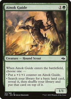 Ainok Guide Foil Fate Reforged 121 NM MTG