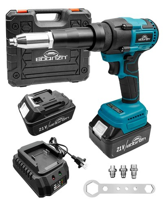 #ad Cordless Rivet Gun with Charger and 2 Batteries Electric Brushless Blind Riv... $138.06