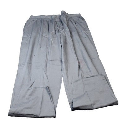 KingSize Pants Mens 5XB Big 5XL x 38 Gray Cotton Chino Khaki Casual
