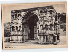 Postcard Arco Di Giano Rome Italy