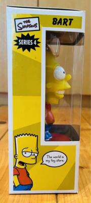 The Simpsons BART NODDER 首振り 箱付 FUNK BOBBLE HEAD The Simpsons Series 4 BART Figure New | eBay