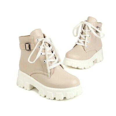 Details about Women Ladies Block Heel Ankle Boots Casual Round Toe Pull On Dress Shoes 34/43 D Details about Women Ladies Block Heel Ankle Boots Casual Round Toe Pull On Dress Shoes 34/43 D