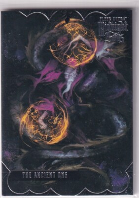 2022 Marvel Fleer Ultra Midnight Sons No. 1 The Ancient One Silver