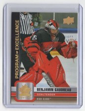 2023-24 Team Canada Juniors Program Of Excellence High Gloss Benjamin Gaudreau