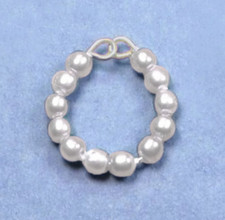 Dreamz WHITE Pearl Single BRACELET made for 11.5" Doll Jewelry