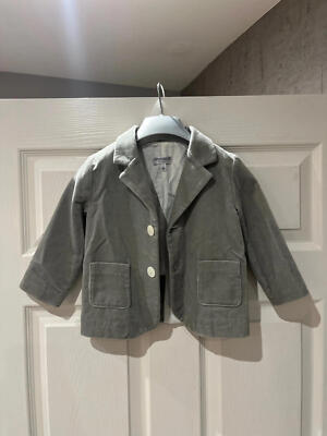 Simonetta kleine graue Jacke. 18 Monate