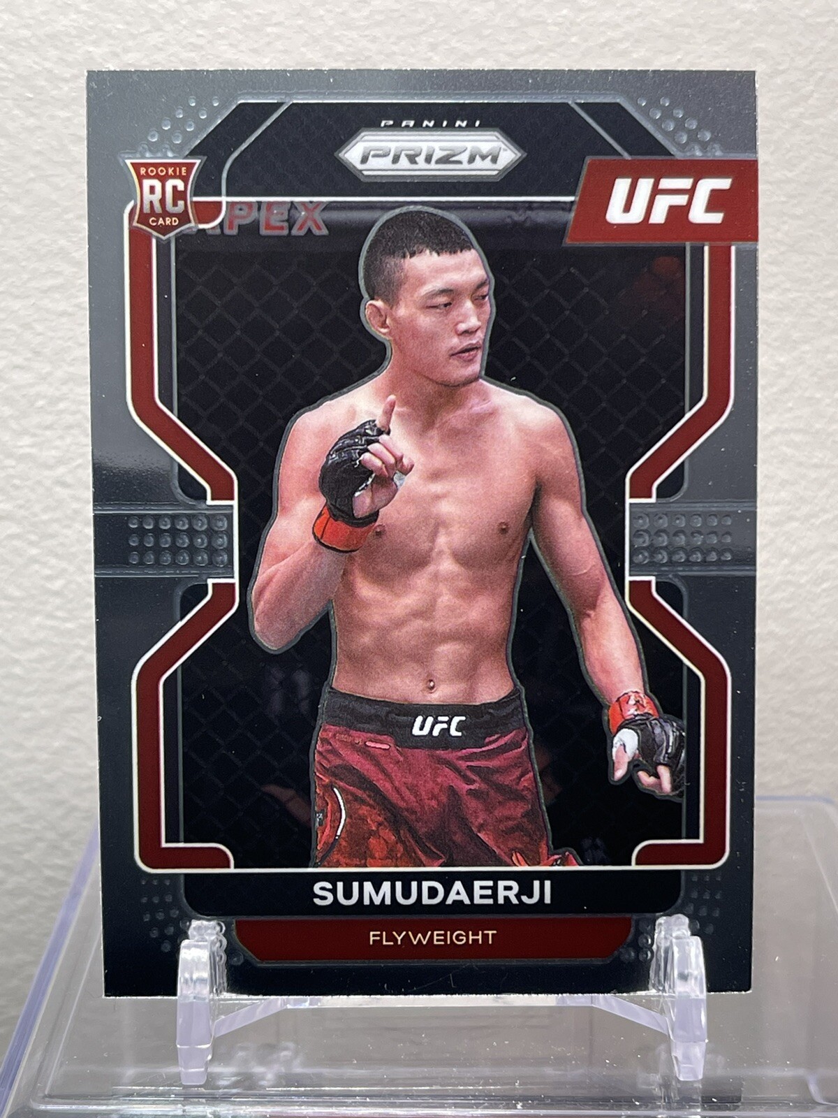 2022 Panini Prizm UFC Sumudaerji Rookie Card #114
