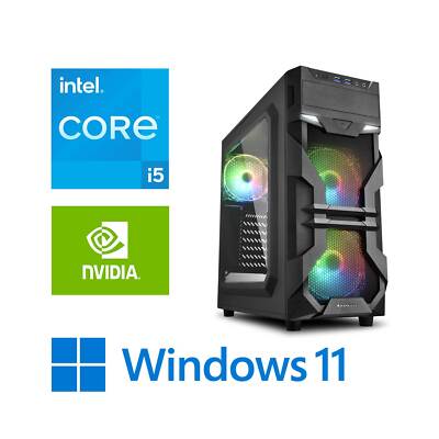 Gaming System Core i5-12400 4.4GHz bis zu 64GB RAM u. 2TB SSD RTX3050 WIN11