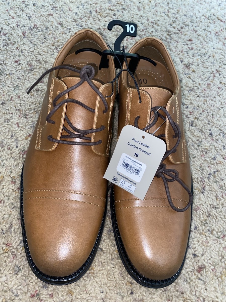 Branford George Dress Shoes Walmart George Men's Premium Cap Toe