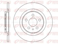 2X Remsa 6736.00 Bremsscheibe FüR CitroËN Passend FüR Fiat Lancia Peugeot