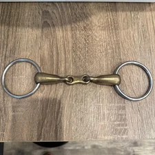 5.25" Weighted Loose Ring French Link Snaffle