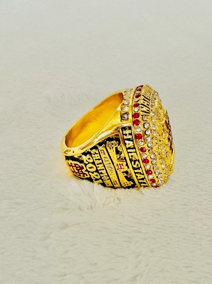 2021 Mississippi State baseball National Championship Ring W Box, US SHIPPER - Image 3 of 4