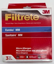 3M Filtrete Vacuum Bag For Eureka / Sanitaire MM Micro Allergen