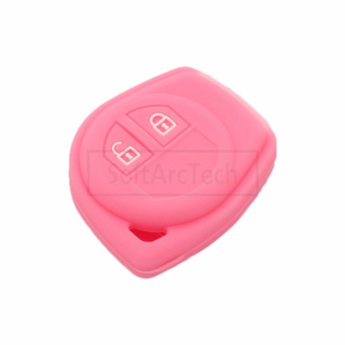 Silicone Cover fit for SUZUKI SX4 Alto Swift Jimny Grand Vitara Remote Key 2 BTN - Picture 14 of 31