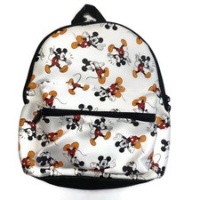 Bioworld Disney Mickey Mouse Mini Backpack Womens Kids Bag 11x9 Multi Color New